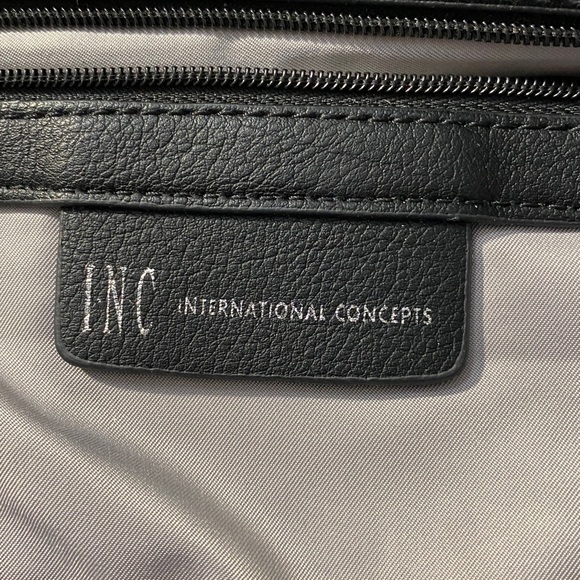 INC | “Kylie” Quilted Faux Leather Slouchy Shoulder Bag with Chain Straps - Picture 11 of 17